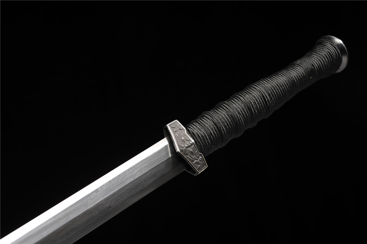 铁装扁柄八面汉剑|高碳花纹钢|汉剑,中国汉剑,天元汉剑,紫清汉剑图片