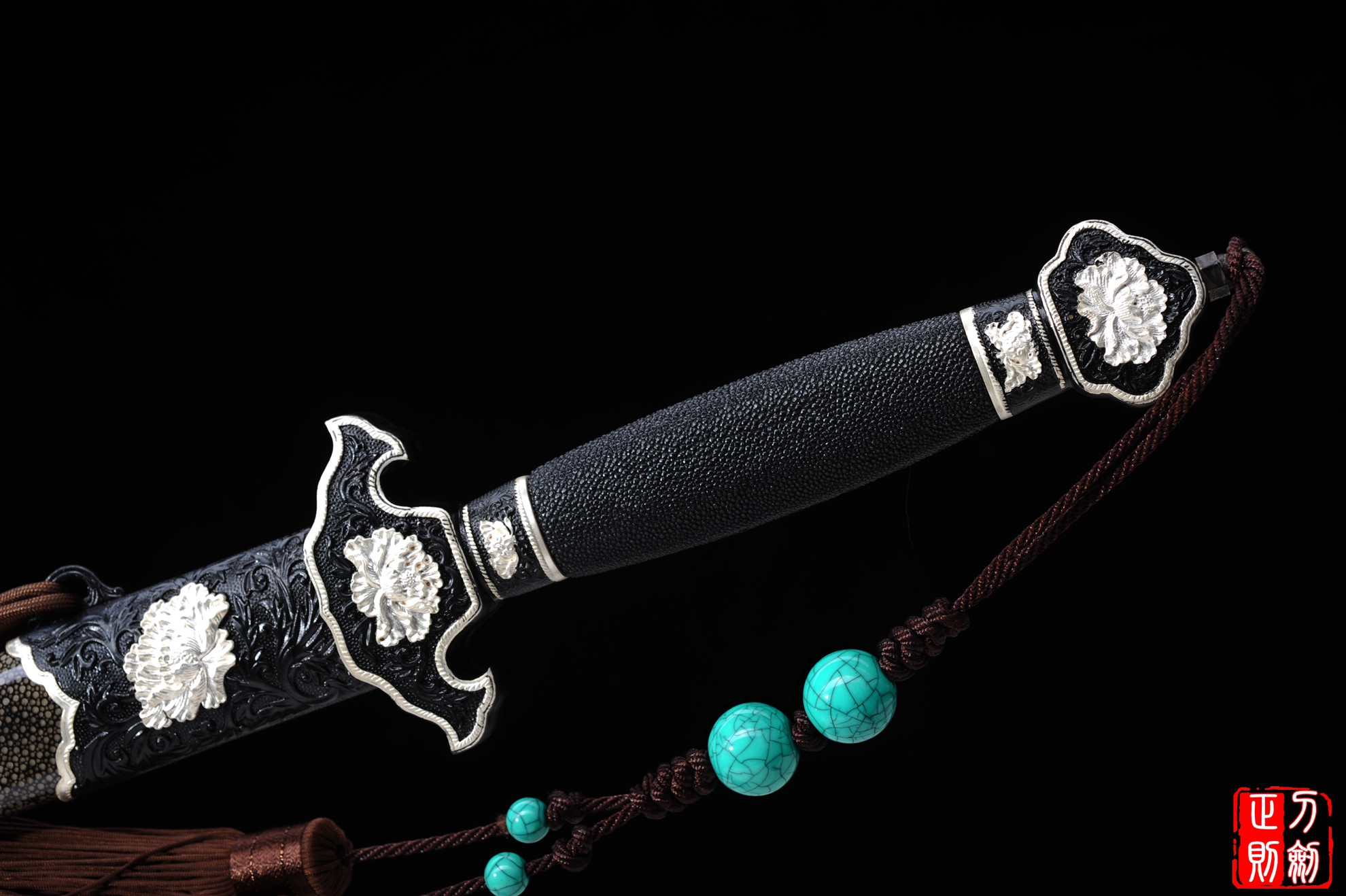 精品研磨牡丹剑|龙泉宝剑,龙泉剑,中国宝剑,精品龙泉剑,宝剑图片