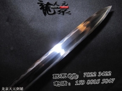 t10烧造精工版八面汉剑|汉剑|高碳钢（t10）烧造