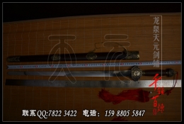 基础四福太极剑 软剑 武术剑不锈钢